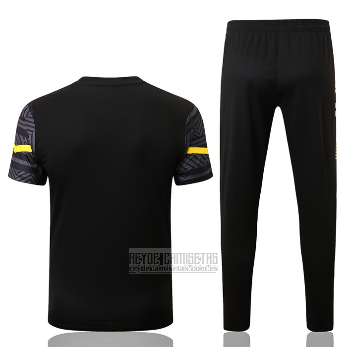 Chandal del Borussia Dortmund Manga Corta 2022-2023 Gris